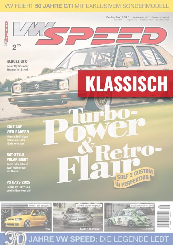 VW SPEED<br>Jahresabo