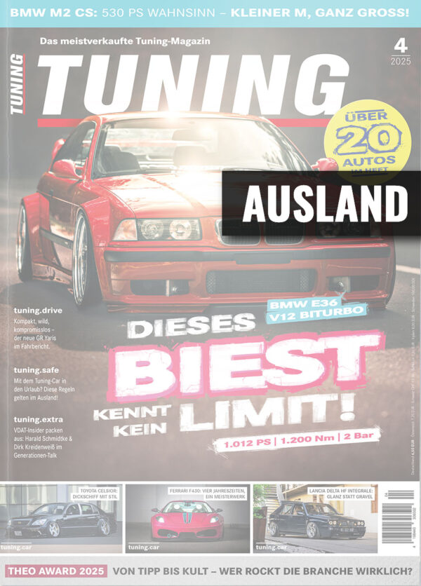 Tuning<br>Jahresabo Ausland