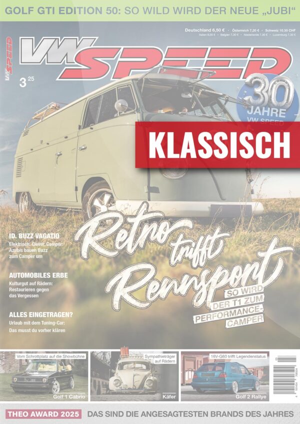 VW SPEED<br>Jahresabo